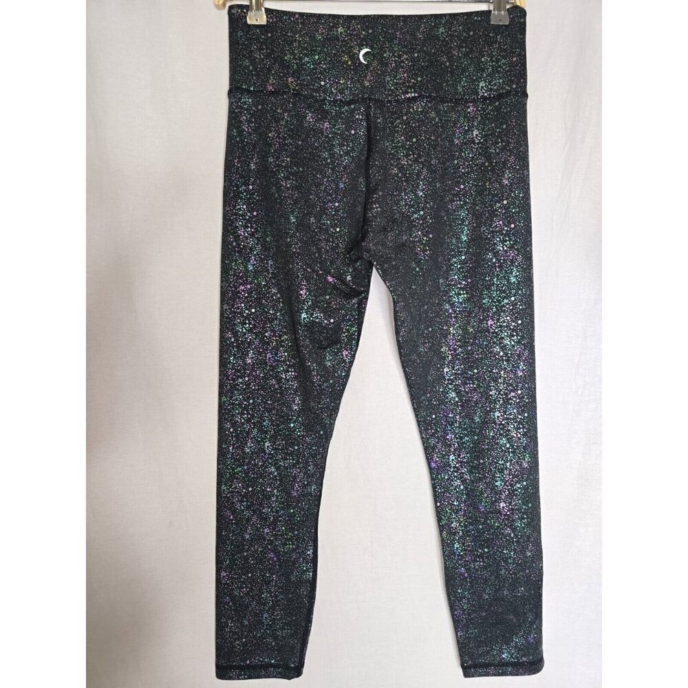 Zyia Active - Black Reflective Mirage Light n Tight- Size 8-10